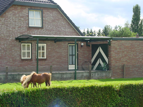 glazen boog carport Panningen